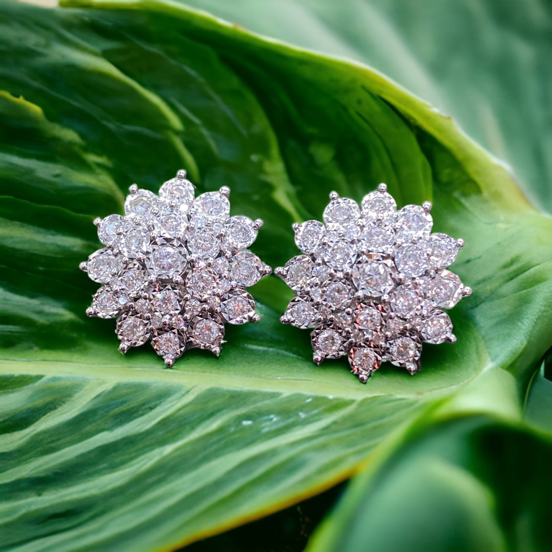 Real diamond new arrivals earring designs