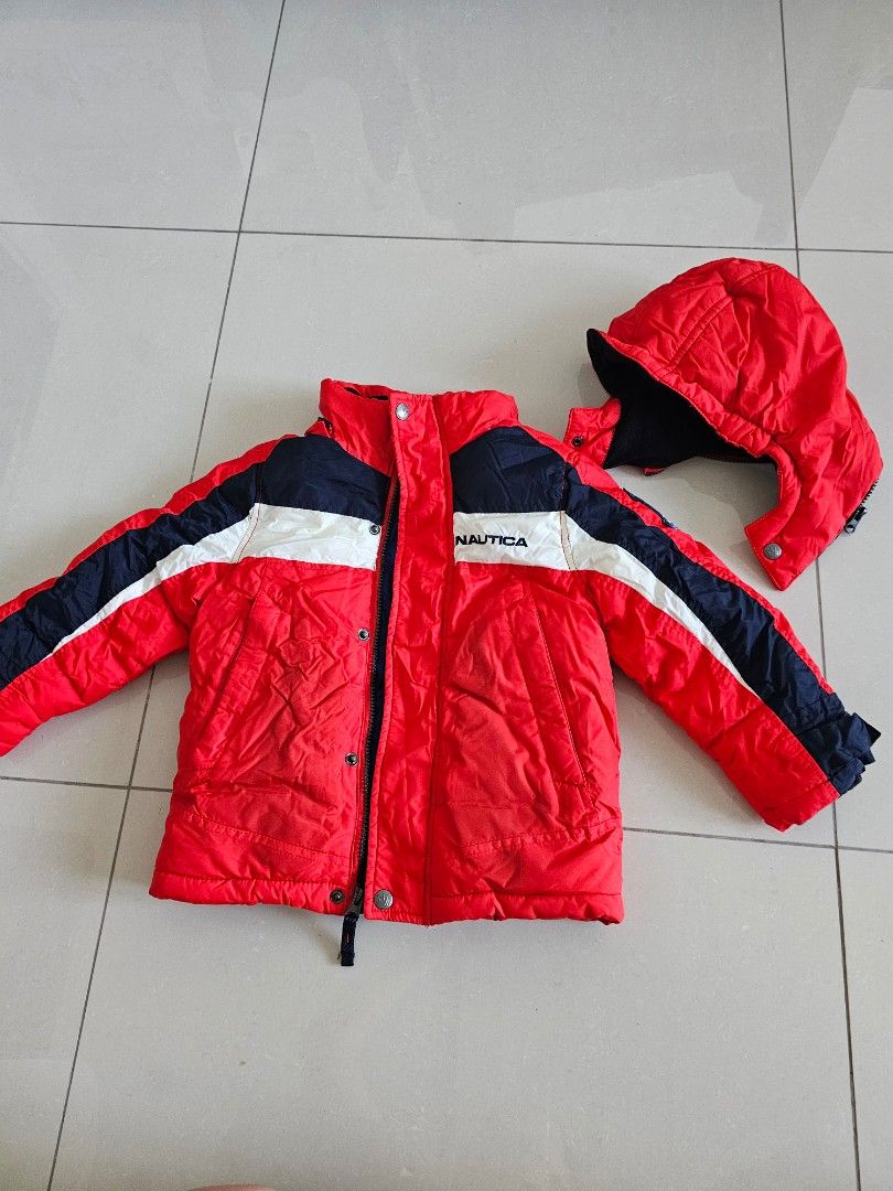 Red outlet nautica jacket