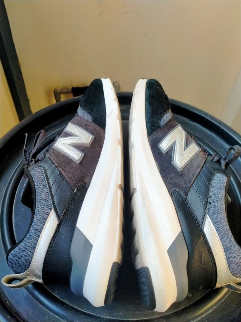 Nb 009 grey black Fesyen Pria Sepatu Sneakers di Carousell