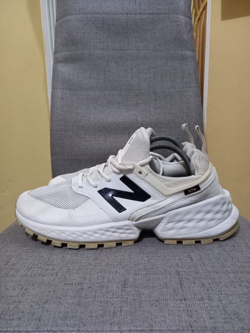 New balance 574 sport v2 triple white sneakers store