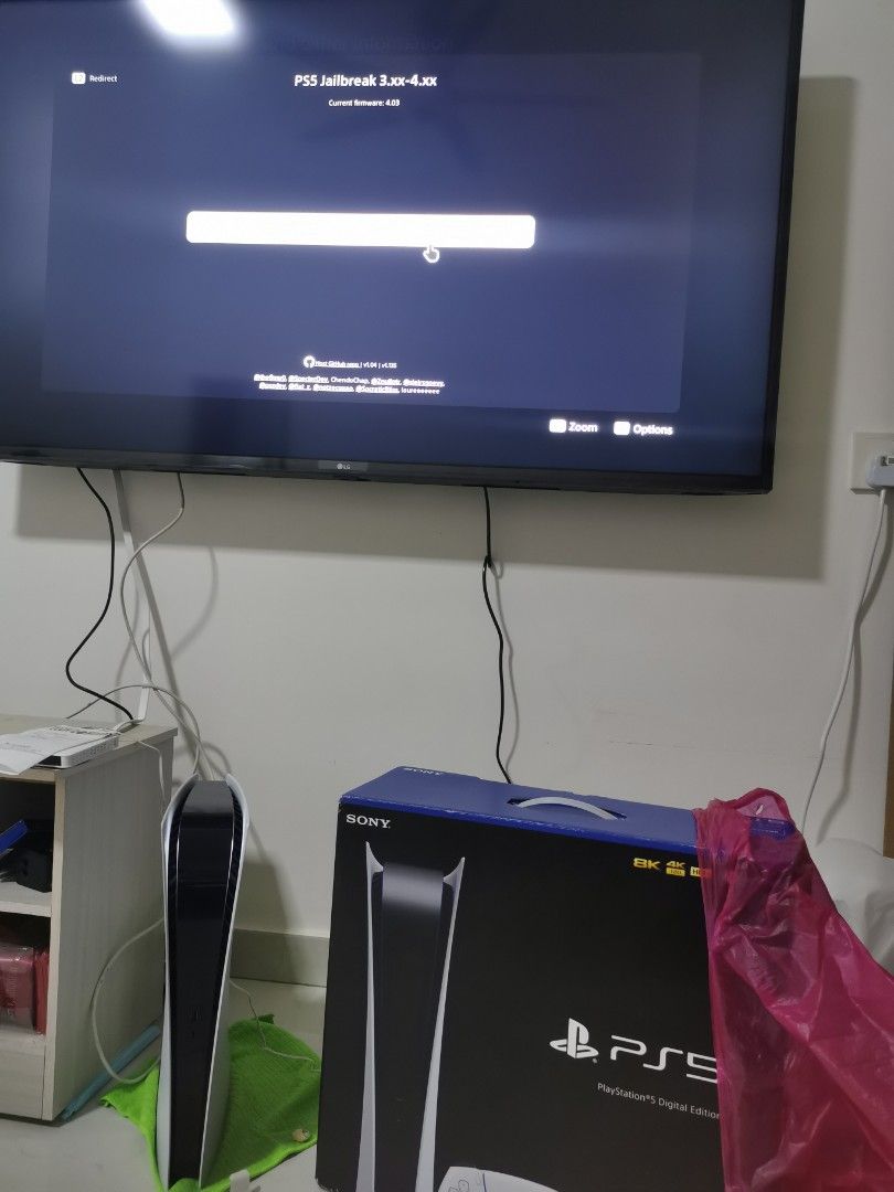 New PS5 jailbreak modified digital version, Video Gaming, Video Game