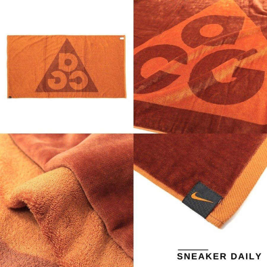 orange nike towel
