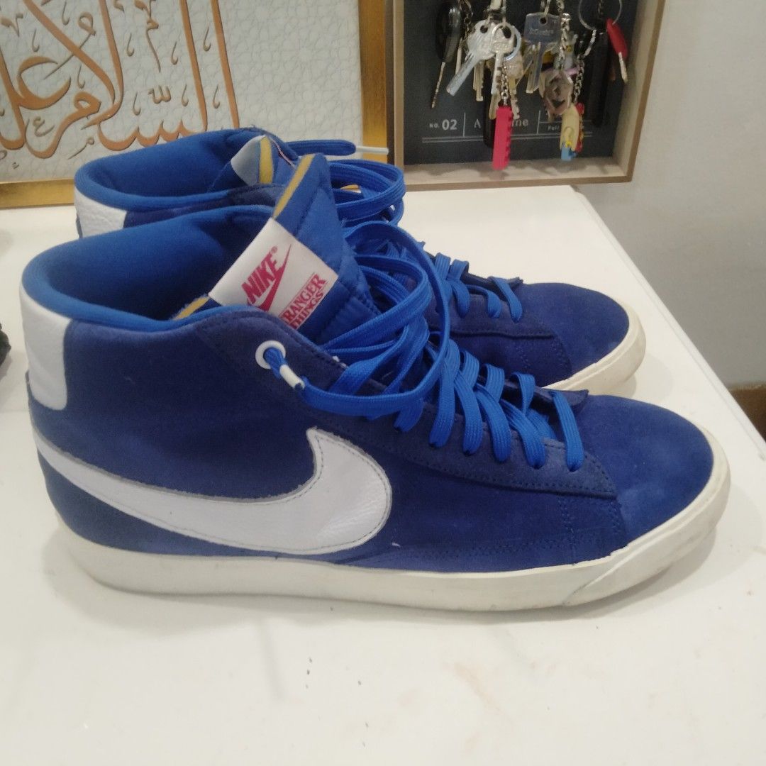 nike blazer stranger things blue