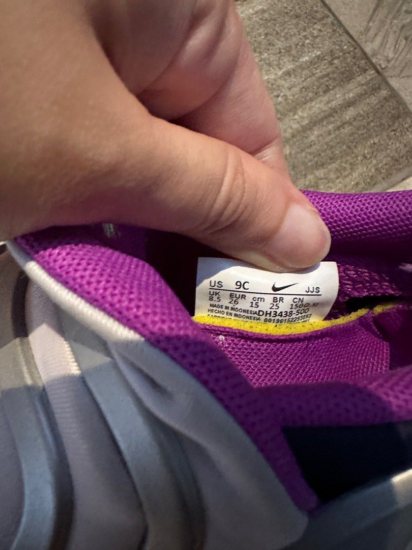 Nike kids sneaker purple Babies Kids Babies Kids Fashion on