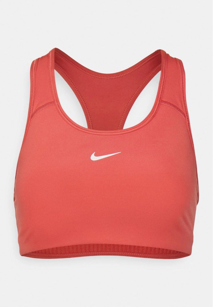 Red nike sports bra top