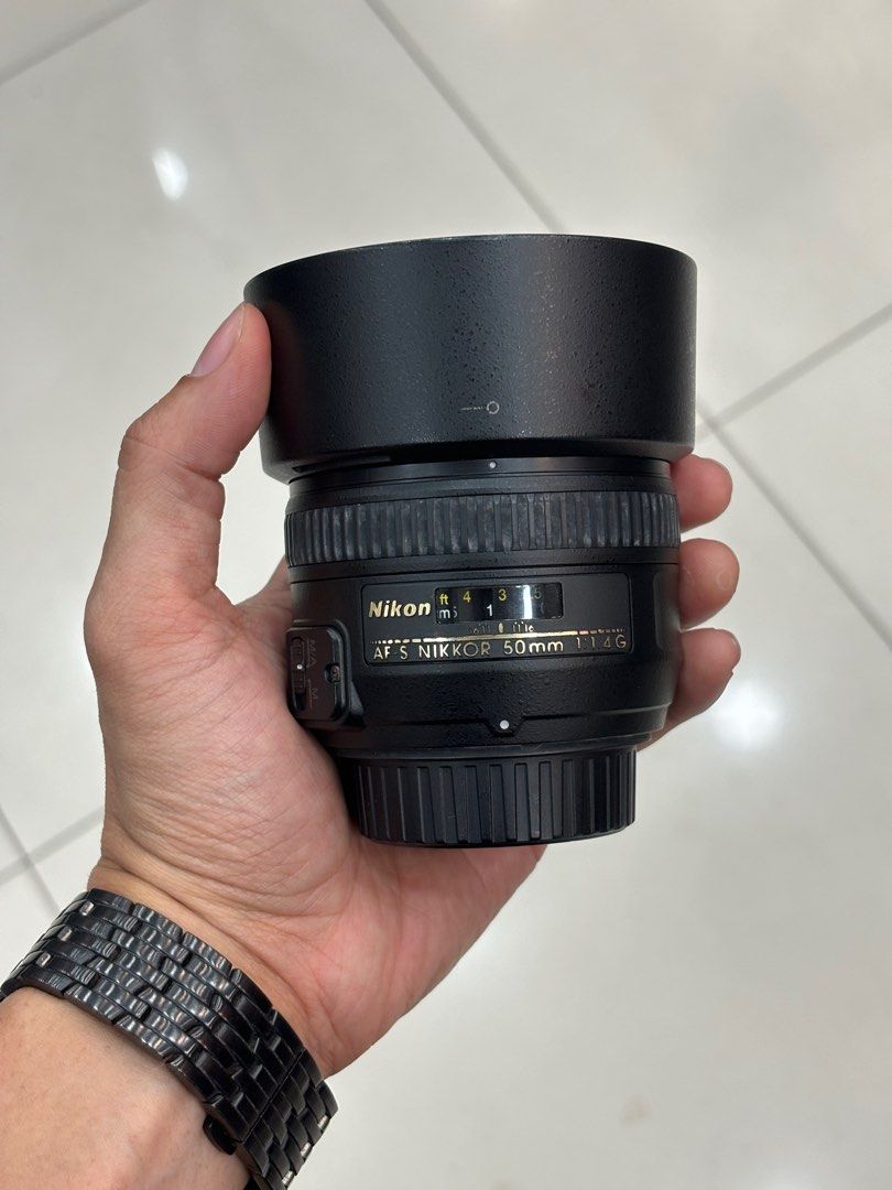 NIKON AF-S 50MM f/1.4G, Photography, Lens & Kits on Carousell