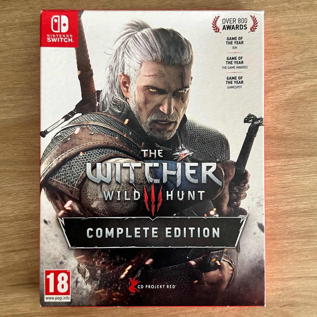 Nintendo Switch The Witcher 3 Complete Edition Video Gaming