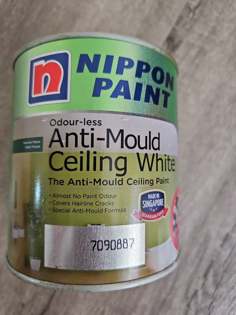 Nippon paint antimould ceiling white, Everything Else on Carousell