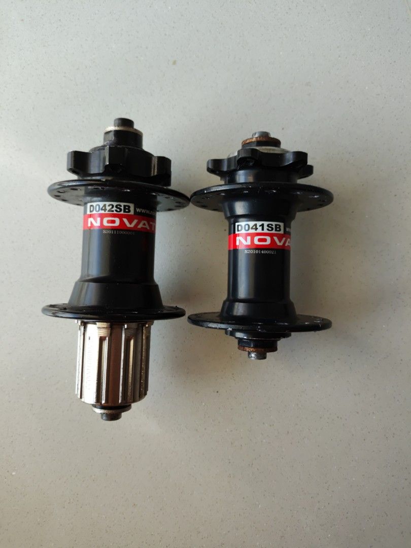 Novatec D042SB and D041SB 32 hole hub, Sports Equipment, Bicycles ...