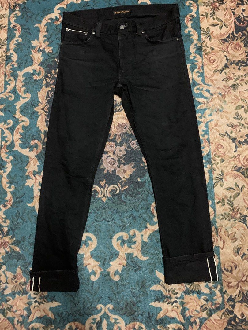 Nudie black cheap selvedge