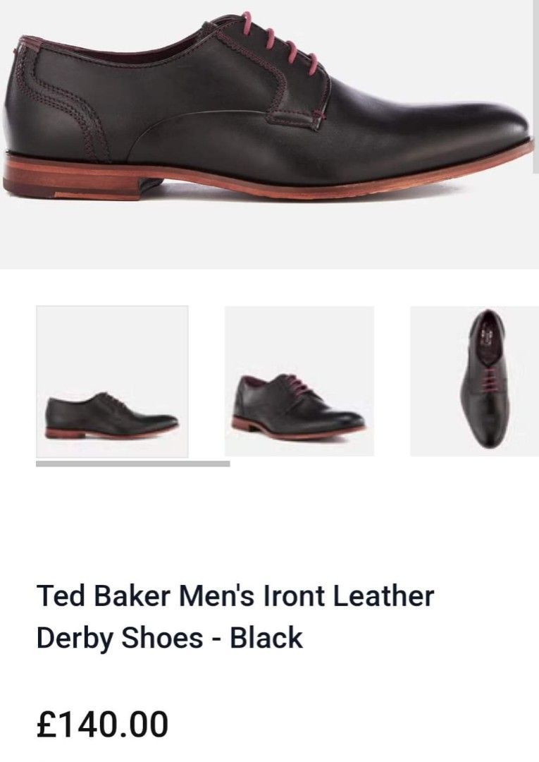 Ted baker iront derby shoes best sale