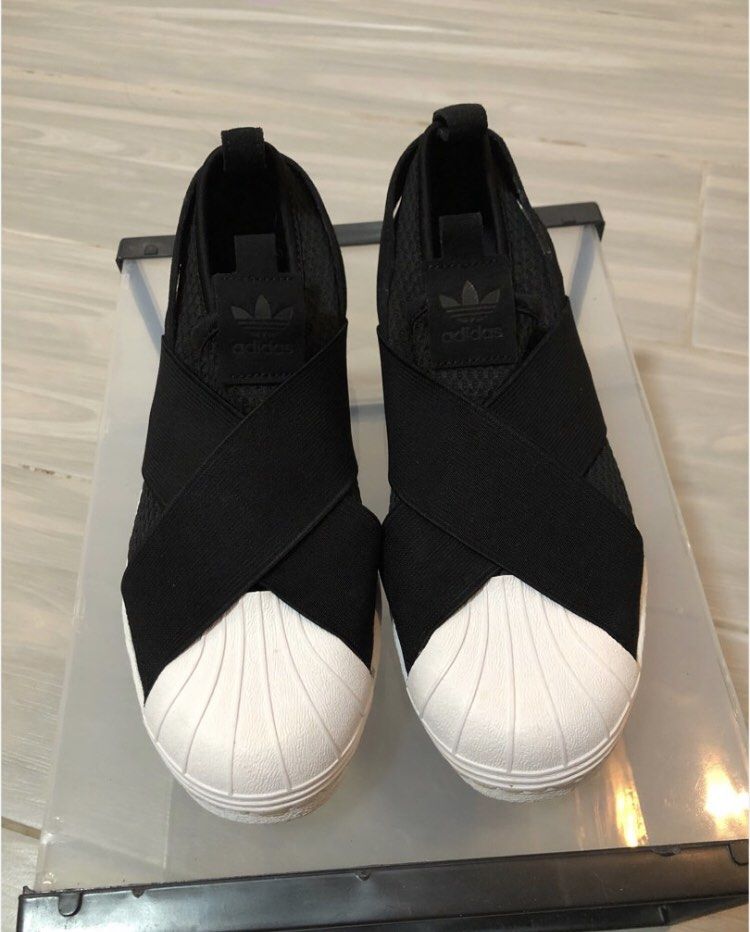 Adidas slip on hotsell falso