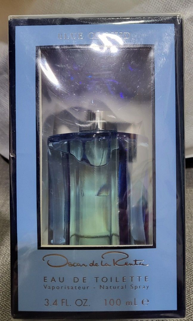 Oscar de la renta blue online orchid