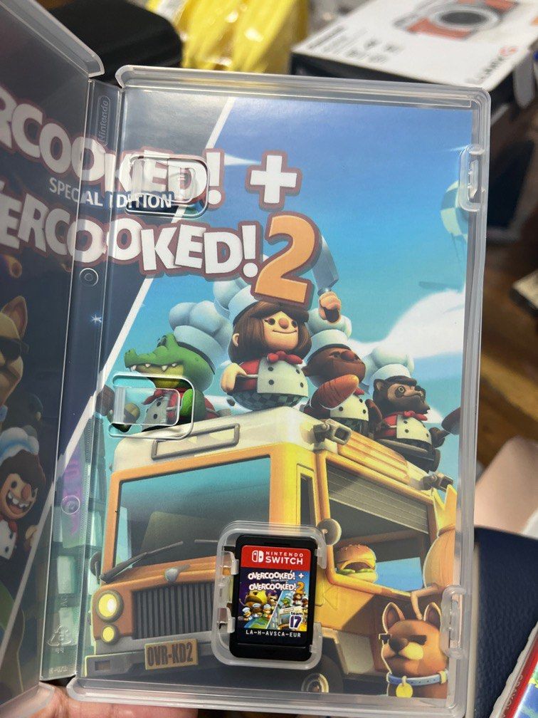 Overcooked! Special Edition & Overcooked 2 Nintendo Switch Game, Video ...