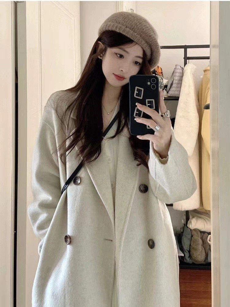 Oversized White Coat XS
