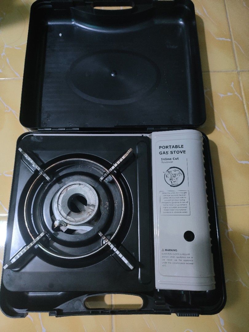 Pensonic portable gas stove (used), Furniture & Home Living, Outdoor