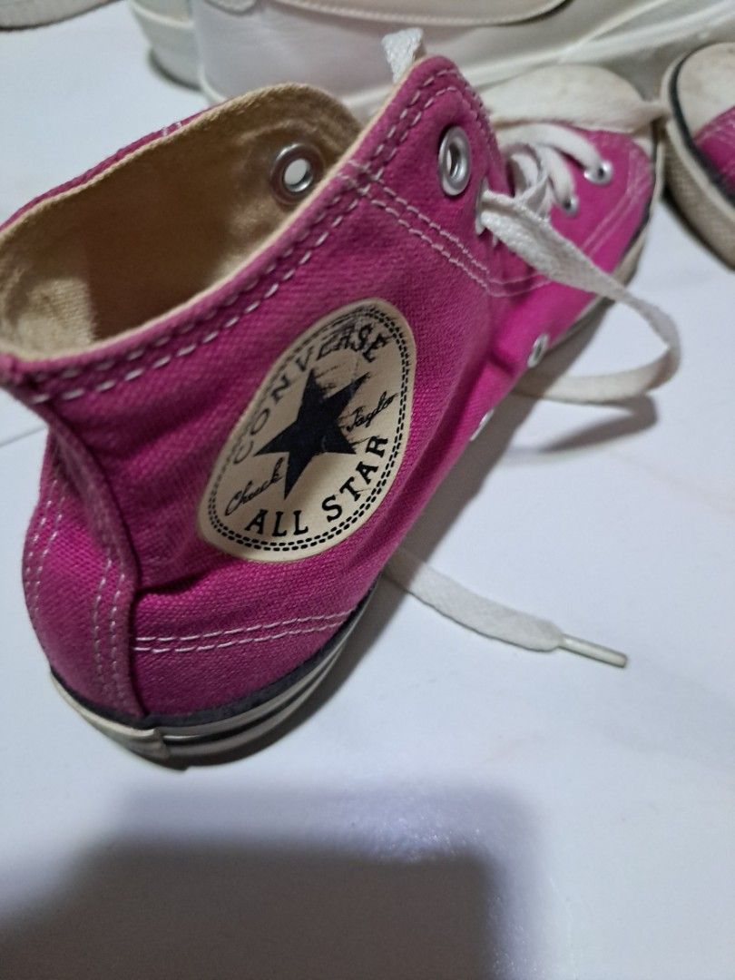 All pink converse shoes hotsell