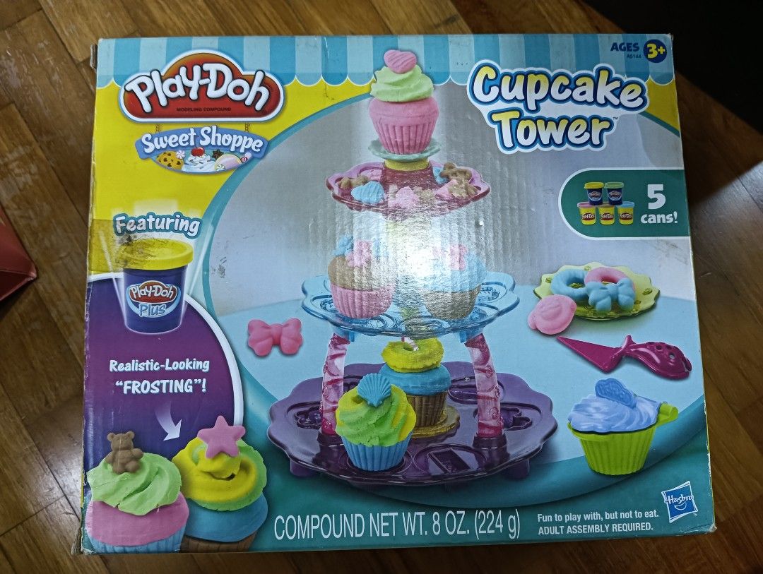 Play doh kitchen 2025 creations cupcake tower