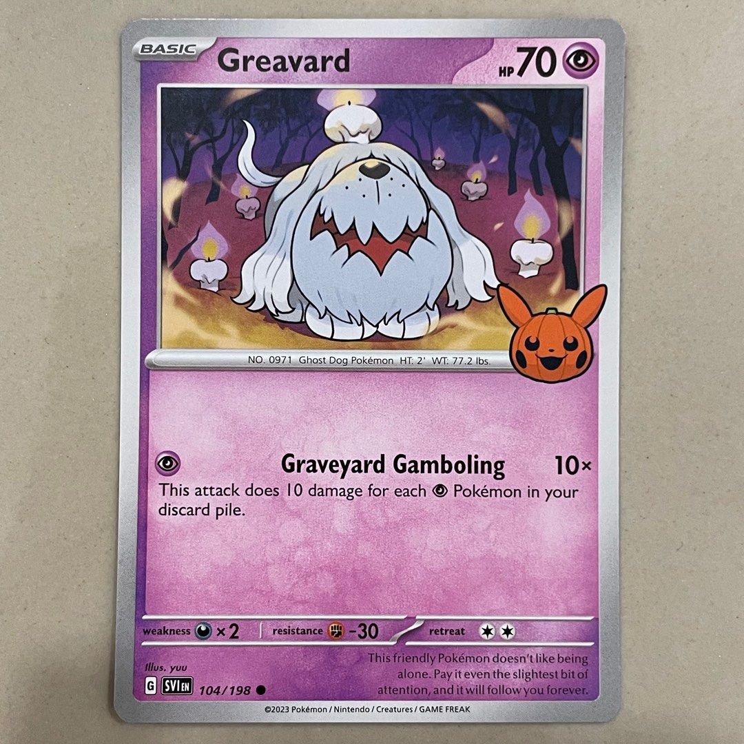 RM1/each Pokemon TCG Card Halloween Trick Or Trade 2023 Bulk Card, Hobbies  & Toys, Toys & Games on Carousell