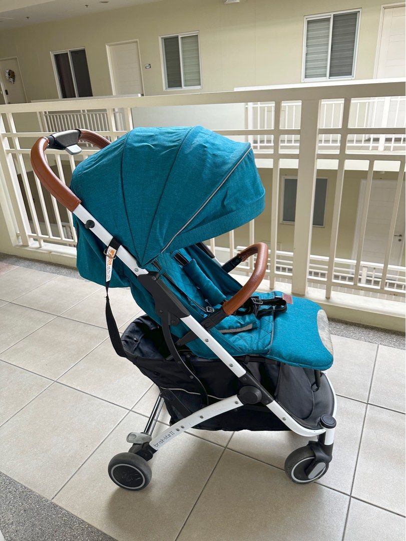 Posh By Apruva Brisk Lite II Blue Stroller Babies Kids Going Out Strollers on Carousell