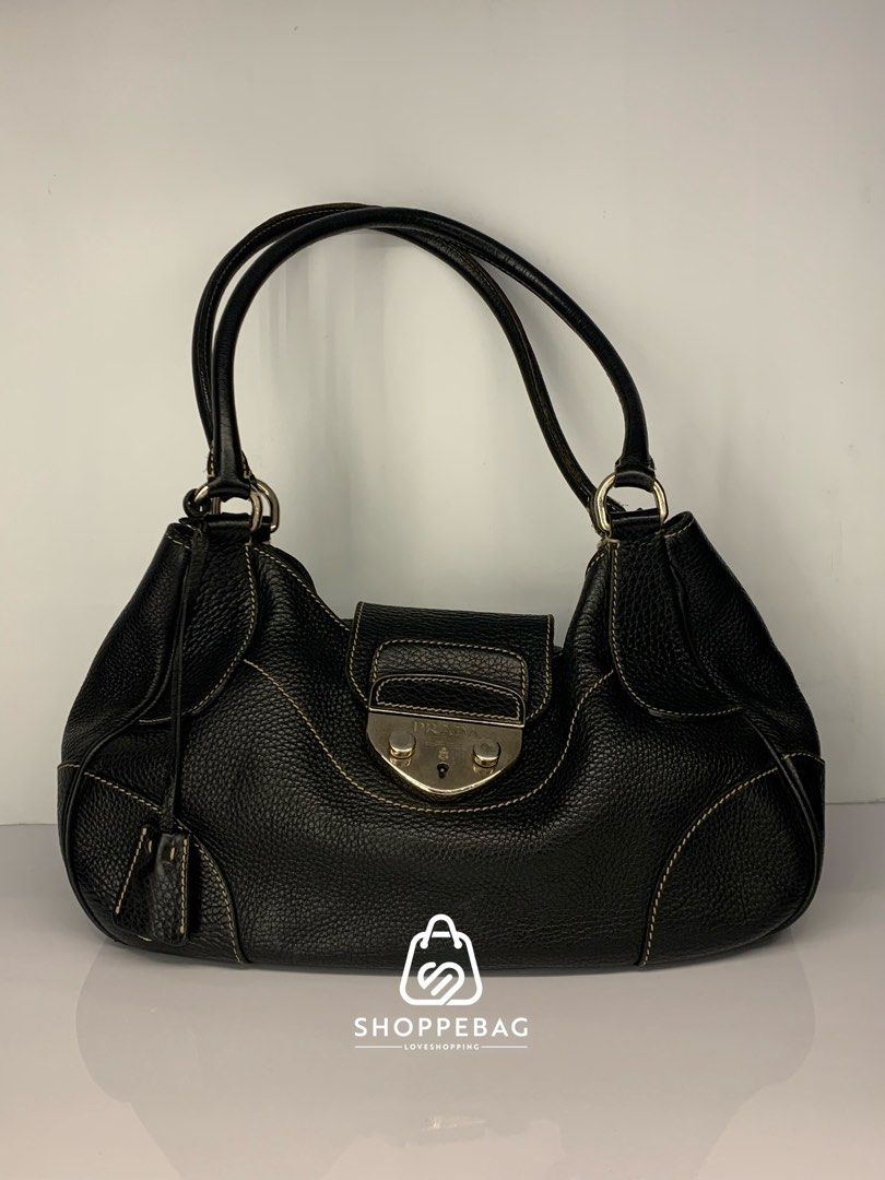 Full grain on sale leather hobo bag