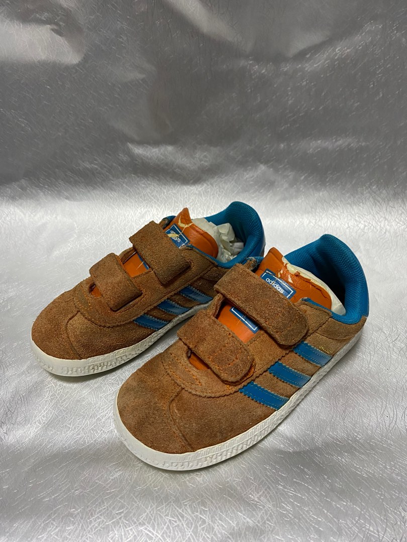 PRELOVED ADIDAS GAZELLE KIDS SHOES 16.5cm harga termasuk postage