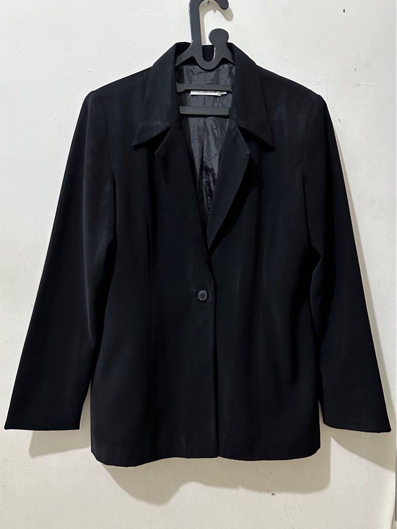 Preloved Blazer Hitam Wanita Blazer Hitam Wanita Black Blazer