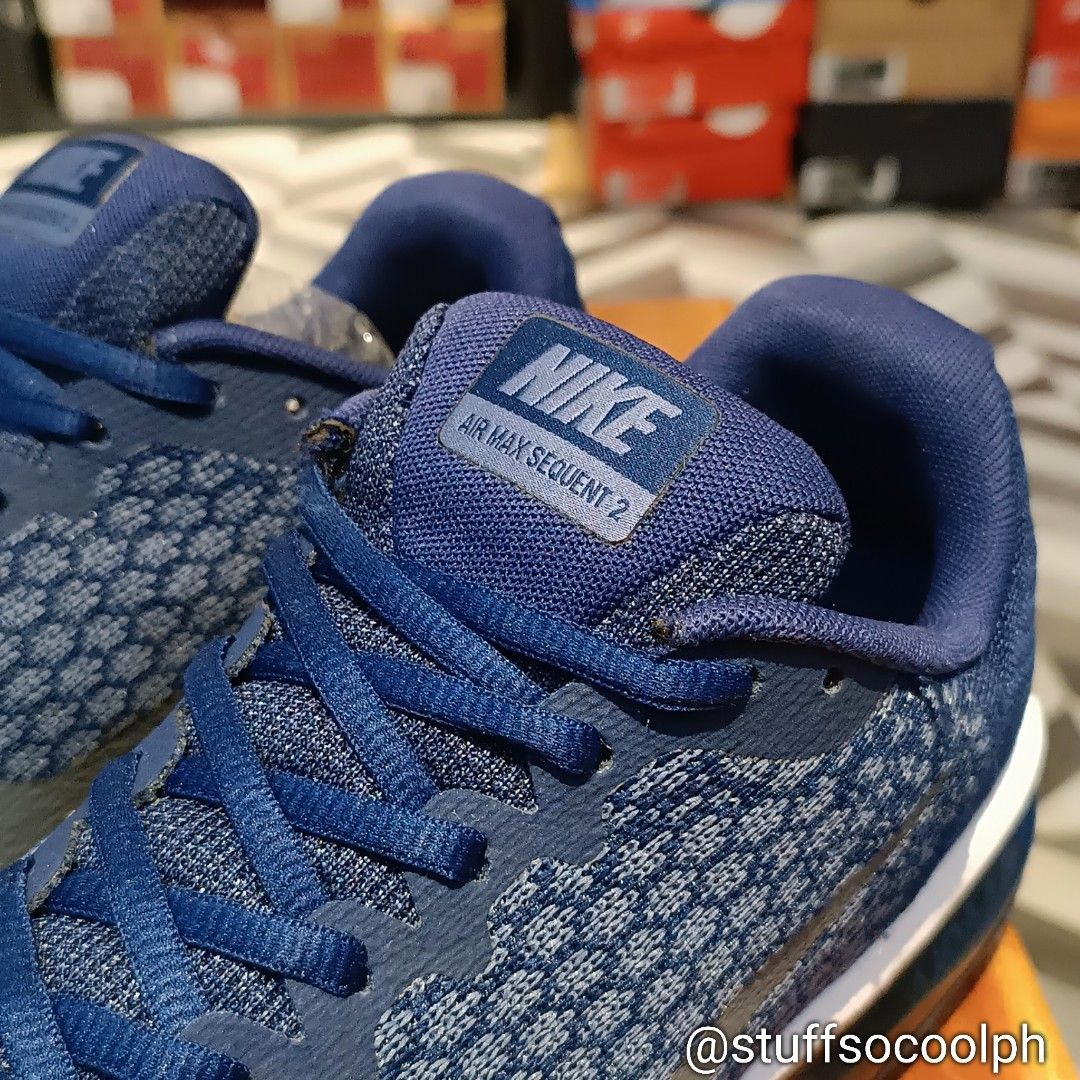 Nike air max sequent 2 navy clearance
