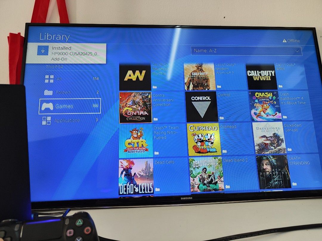 PS4 pro 5TB jailbreak 155game
