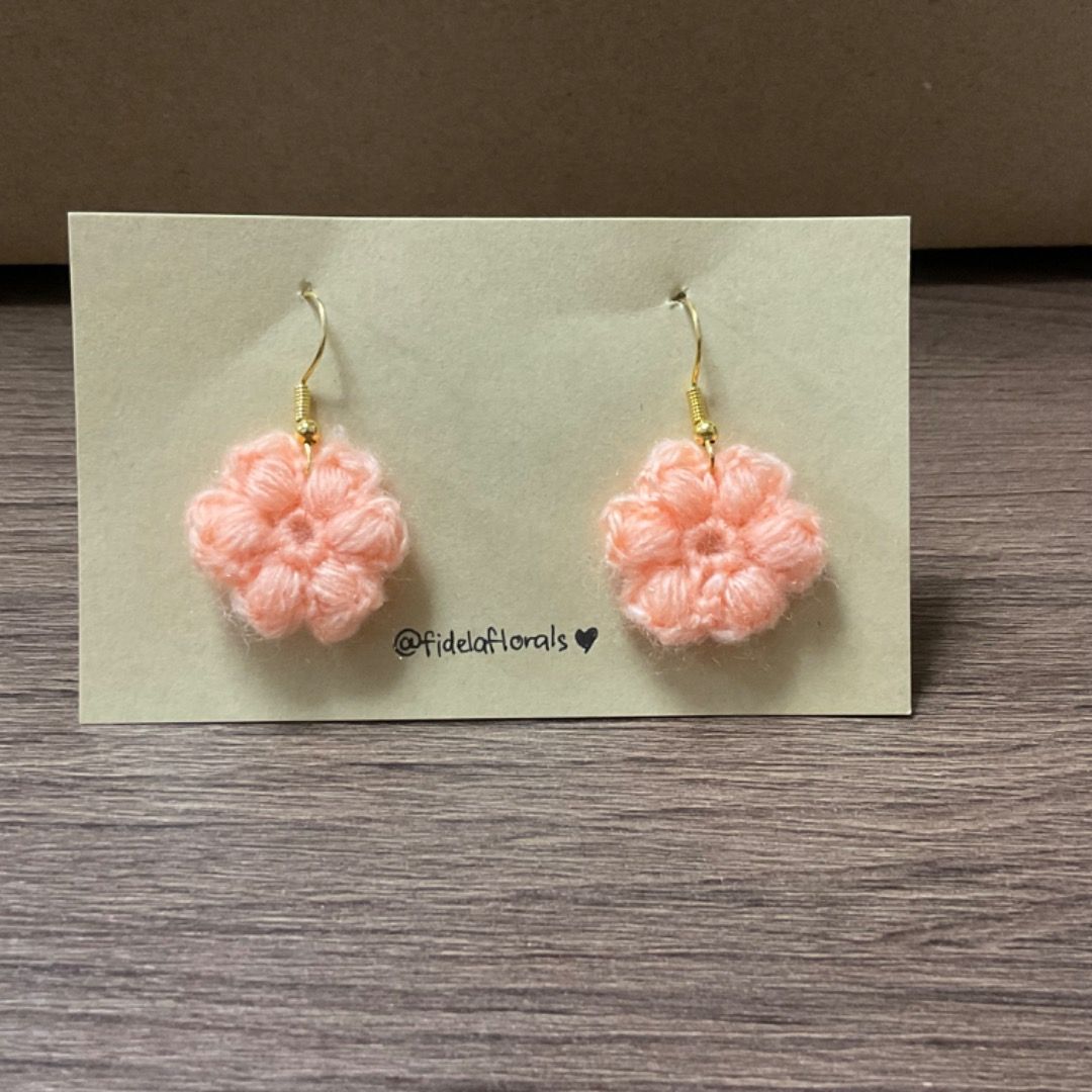 Puffy earrings cheap