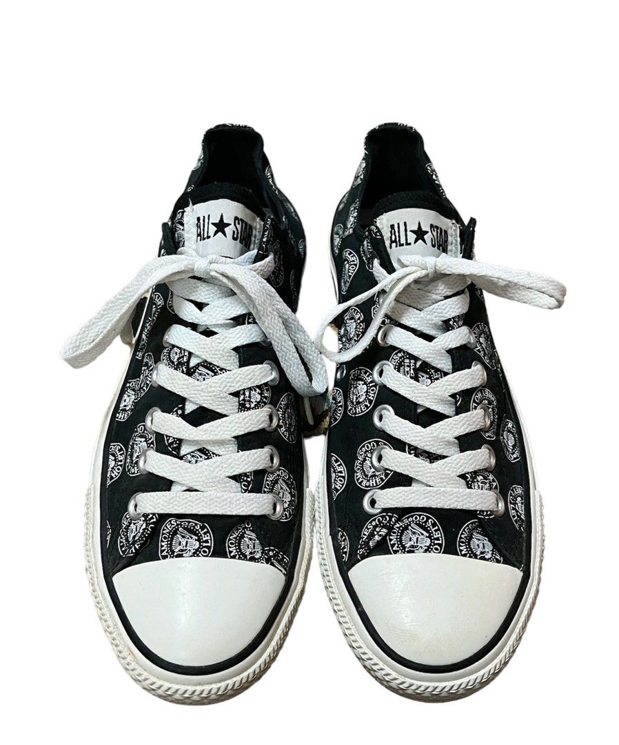 PUNK VINTAGE CONVERSE x RAMONES HEY HO LET s GO ORIGINAL LIMITED