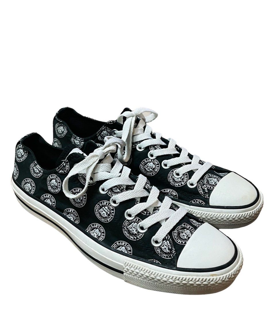 PUNK VINTAGE CONVERSE x RAMONES HEY HO LET s GO ORIGINAL LIMITED