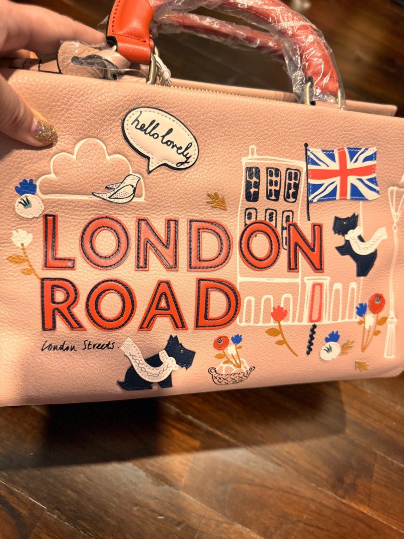 Radley orange hot sale bag