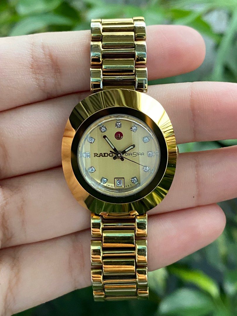RADO Diastar Original Gold R12416634 Ladies Watch Luxury Watches