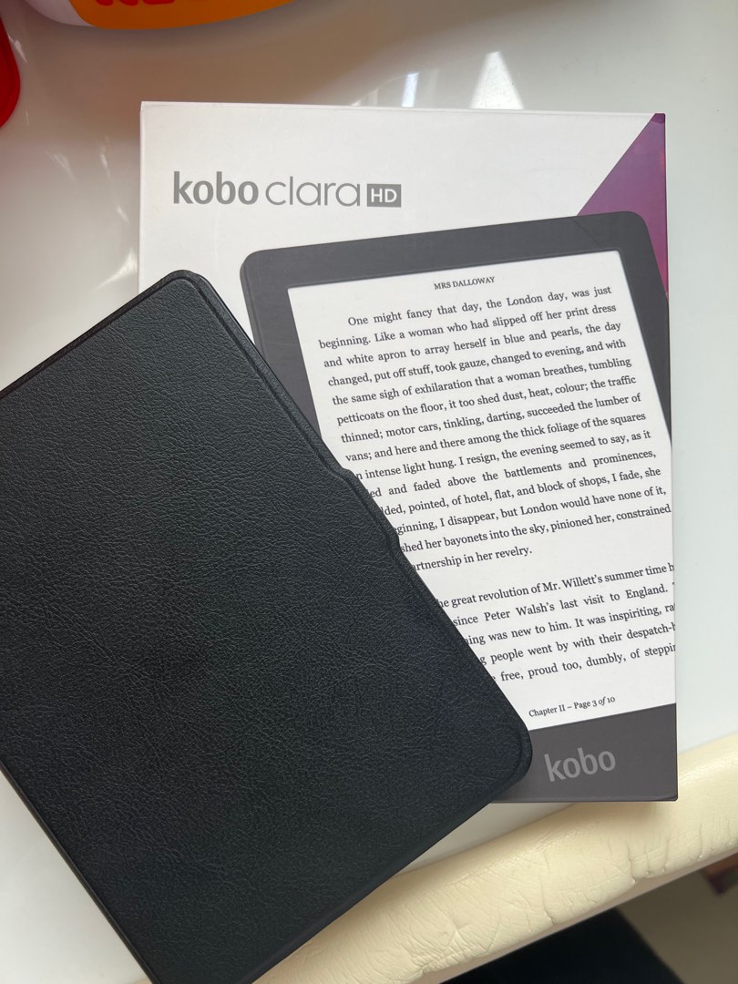 Rakuten Kobo Clara HD ereader, 手提電話, 電子書閱讀器 Carousell