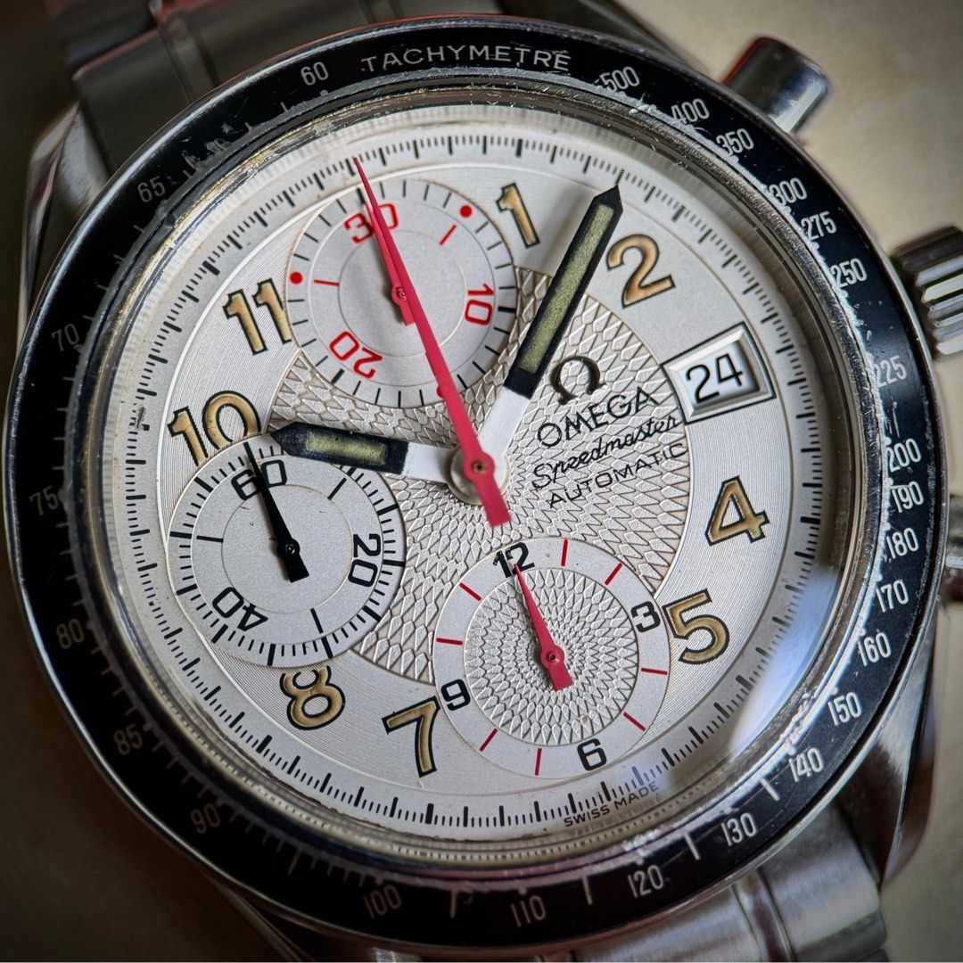 RARE Omega Speedmaster Mark 40 Guilloche Luxury Watches on Carousell