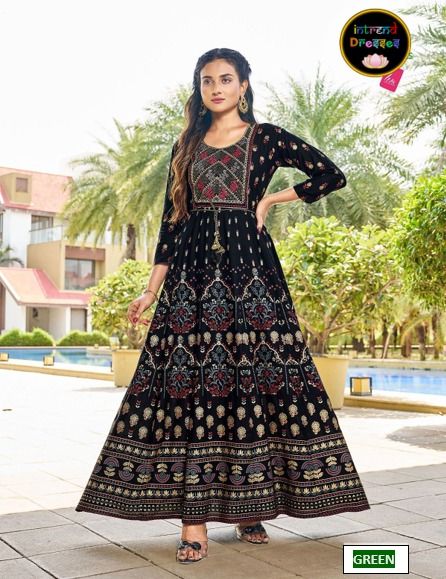Girl long deals frock suit