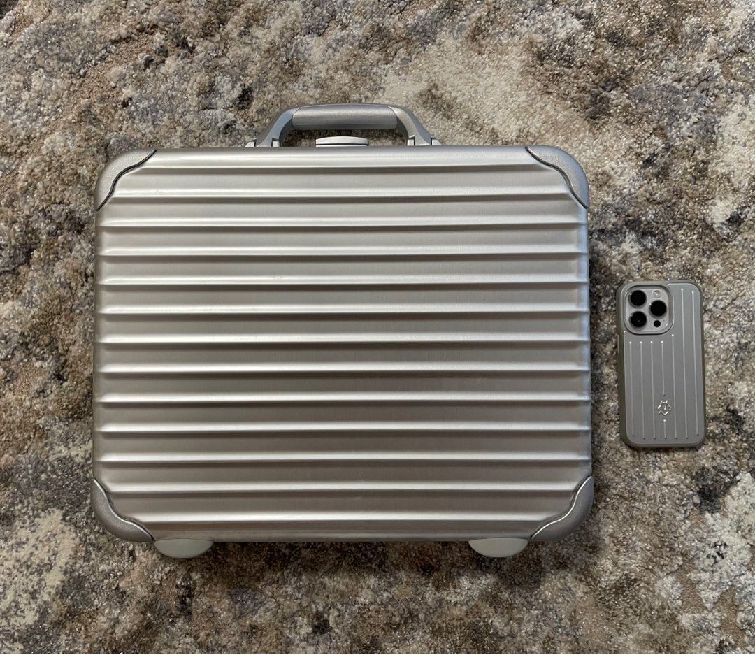 Rimowa aluminum briefcase authentic, Men's Fashion, Bags, Briefcases on ...