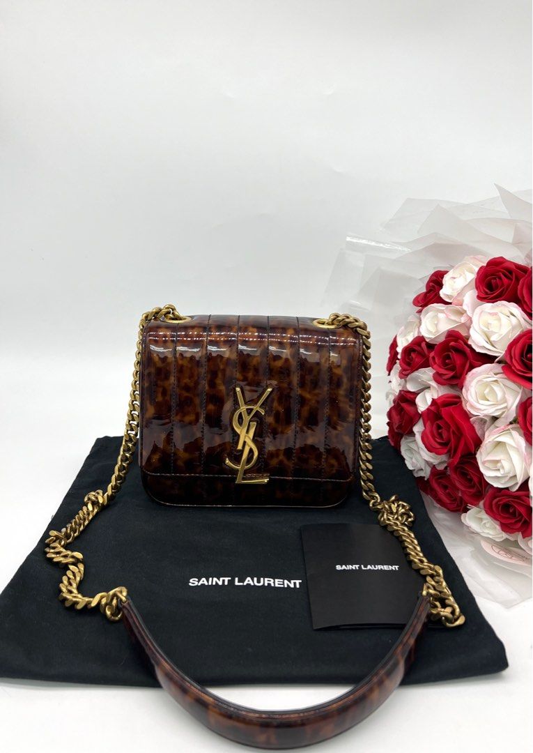 Ysl tortoise best sale shell bag