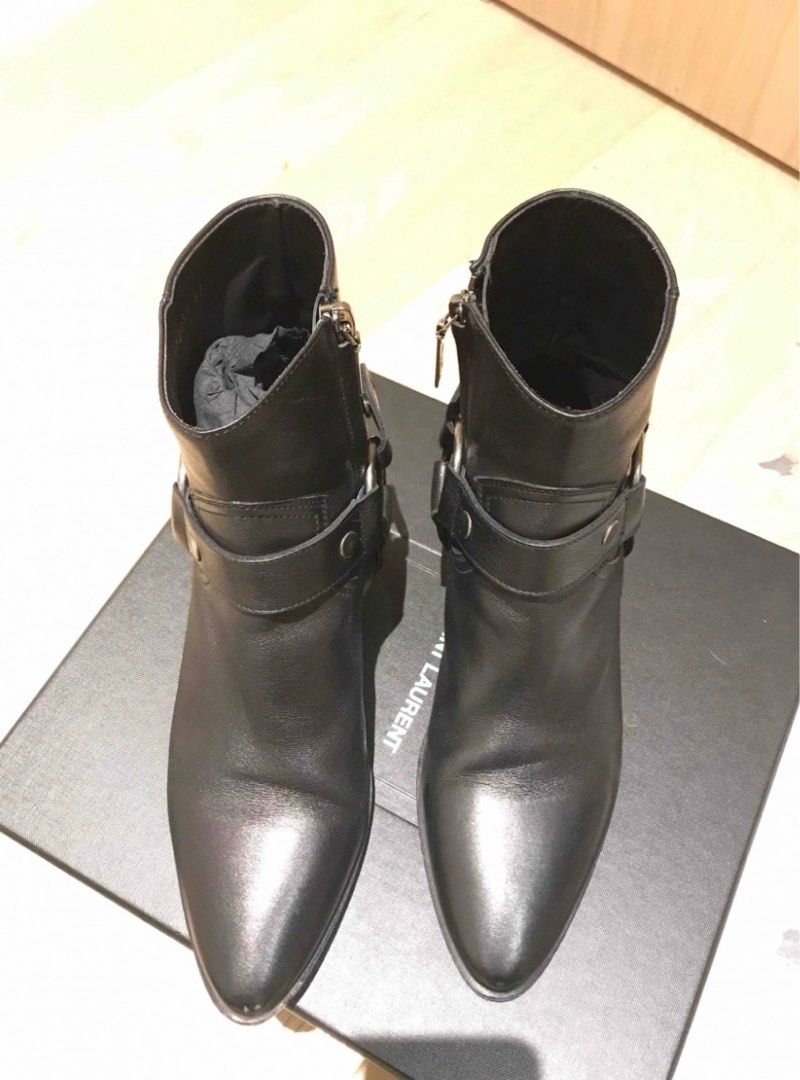 Saint laurent clearance west harness boots