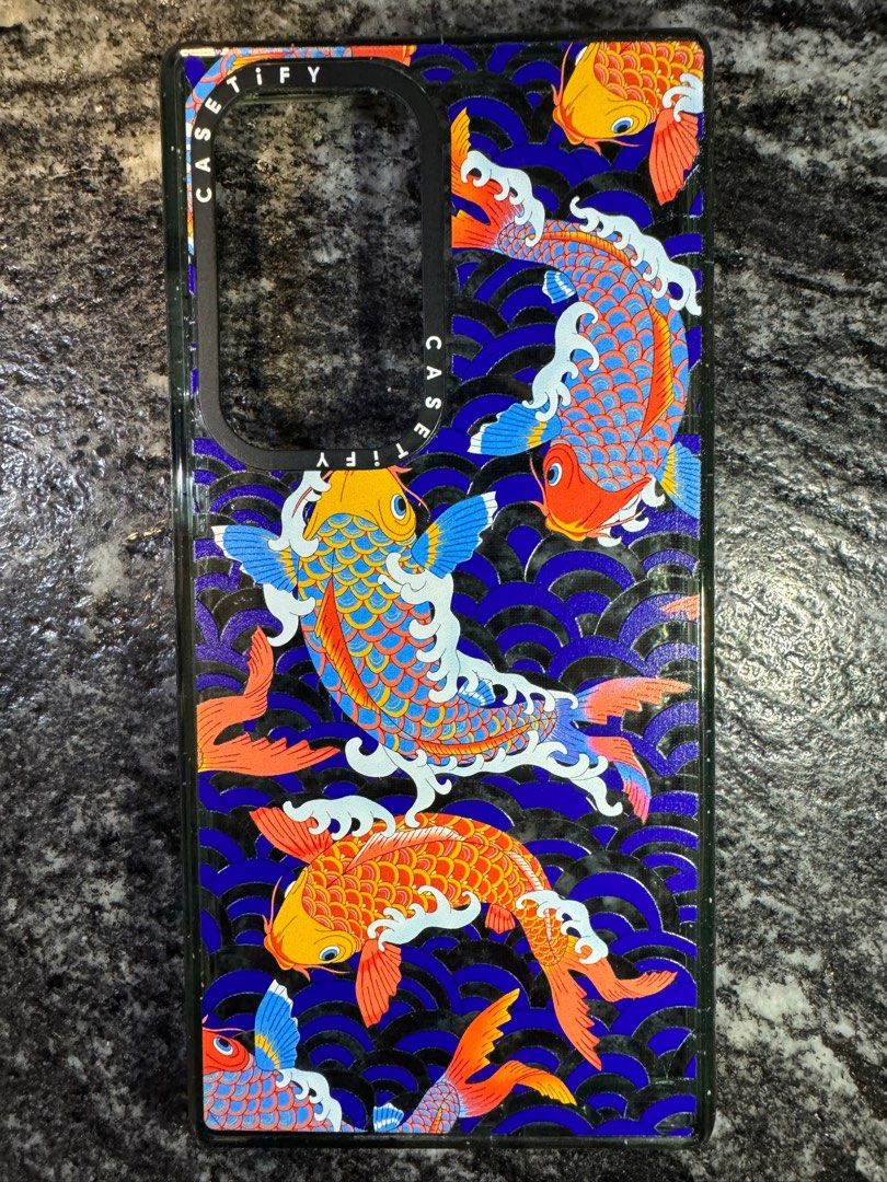 Samsung S23 Ultra casetify koi fish Japanese tattoo style, Mobile ...