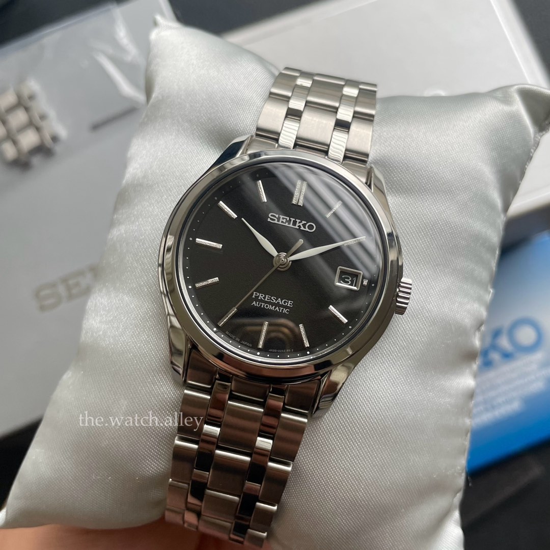 Seiko Presage Zen Garden SRPD99J1 Black Dress Watch Luxury