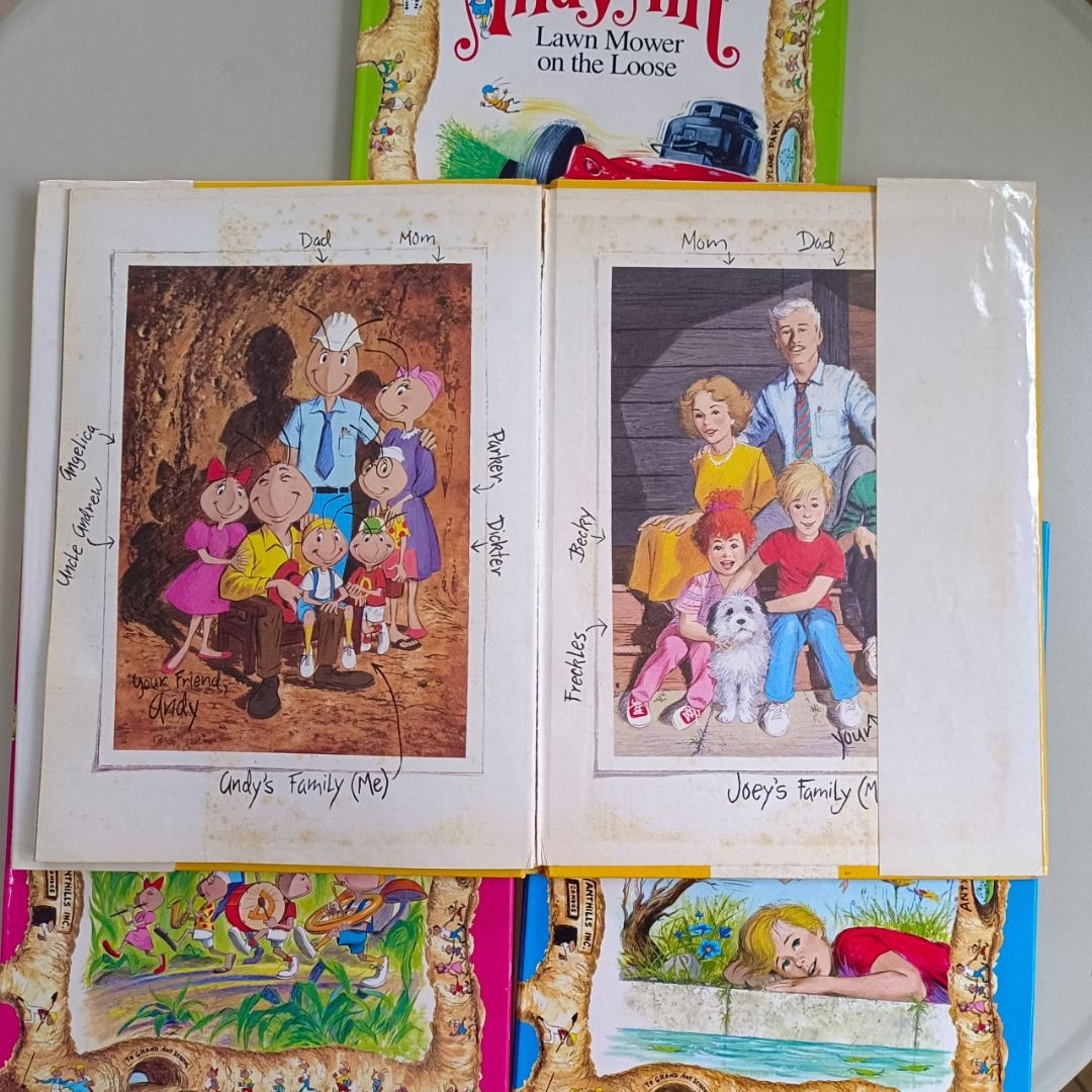 [Set of 4] The Adventures of Andy Ant Book Set Premium English Books ...