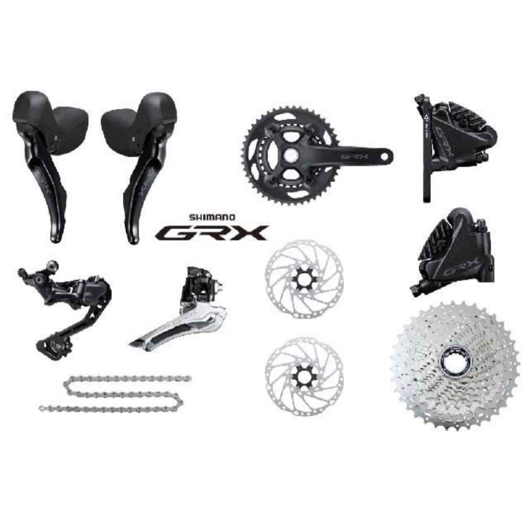 Shimano GRX 400 2x10 Vitesses – Commandes De Changement Pour Vélo Gravel