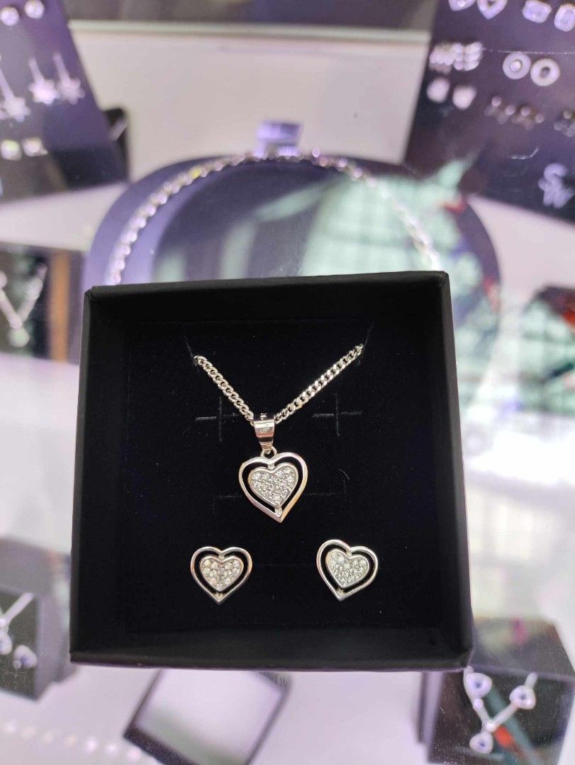 Silverworks necklace heart on sale
