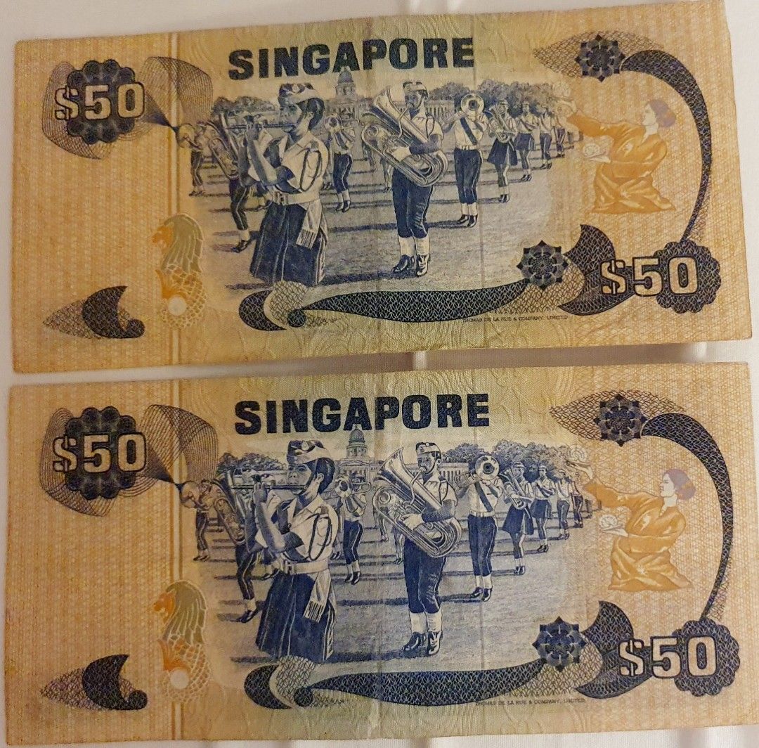 Singapore Old 50 Notes Hobbies Toys Memorabilia Collectibles singapore-old-50-notes-hobbies-toys-memorabilia-collectibles