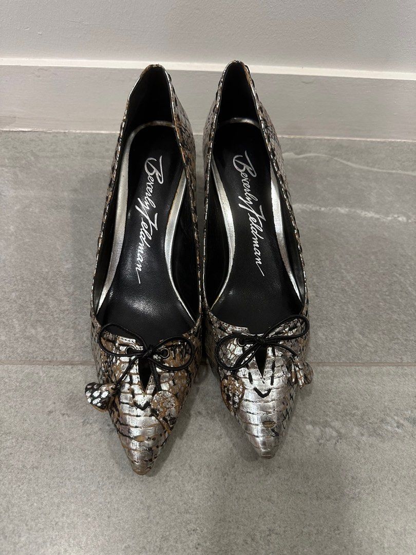Real online snakeskin heels