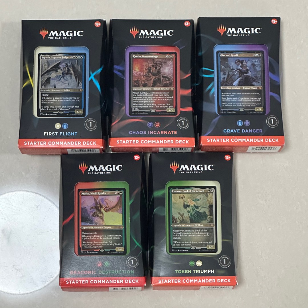 Is It Worth It To Buy A Starter Commander Deck?  A New Magic: The  Gathering EDH Product Line 