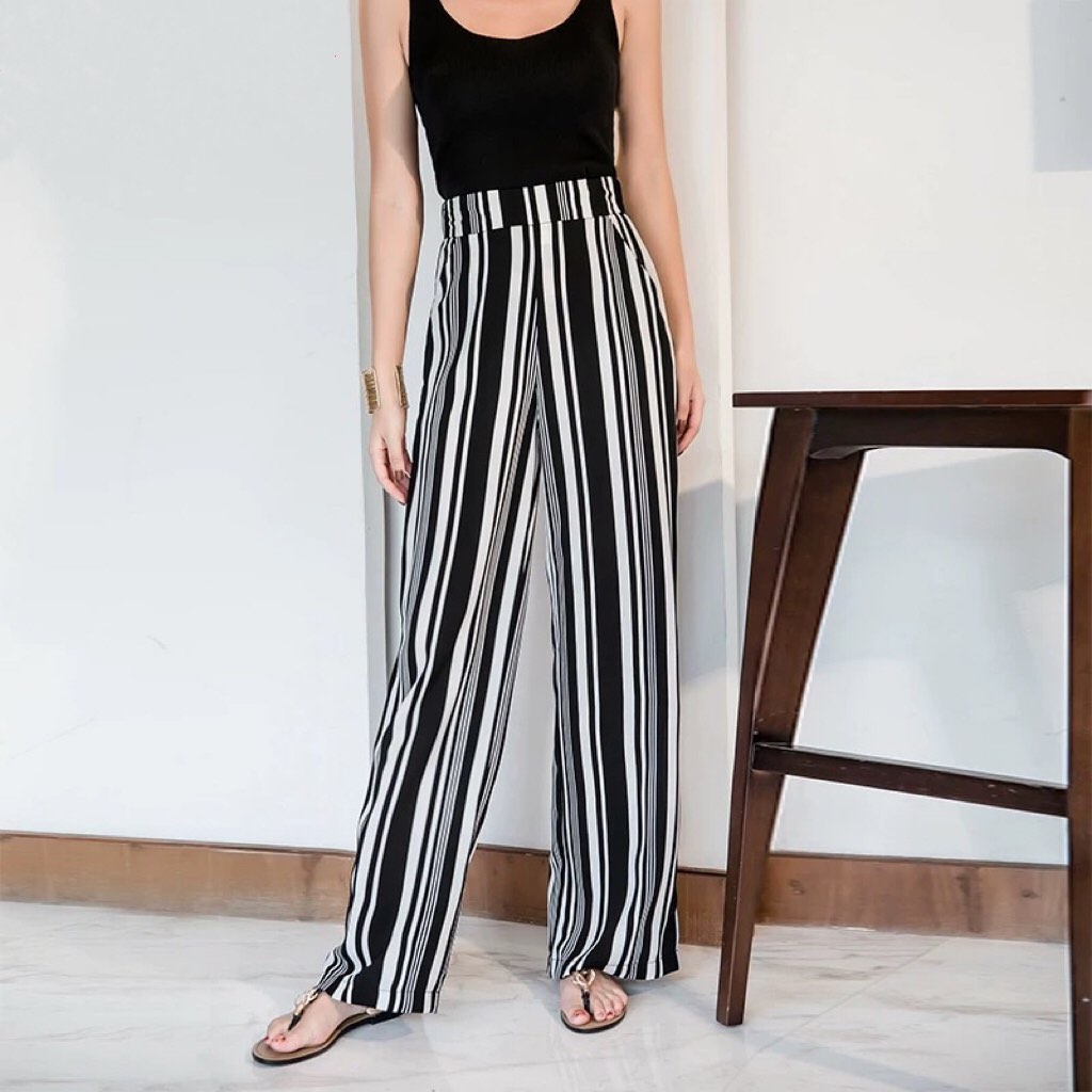 Long striped pants store