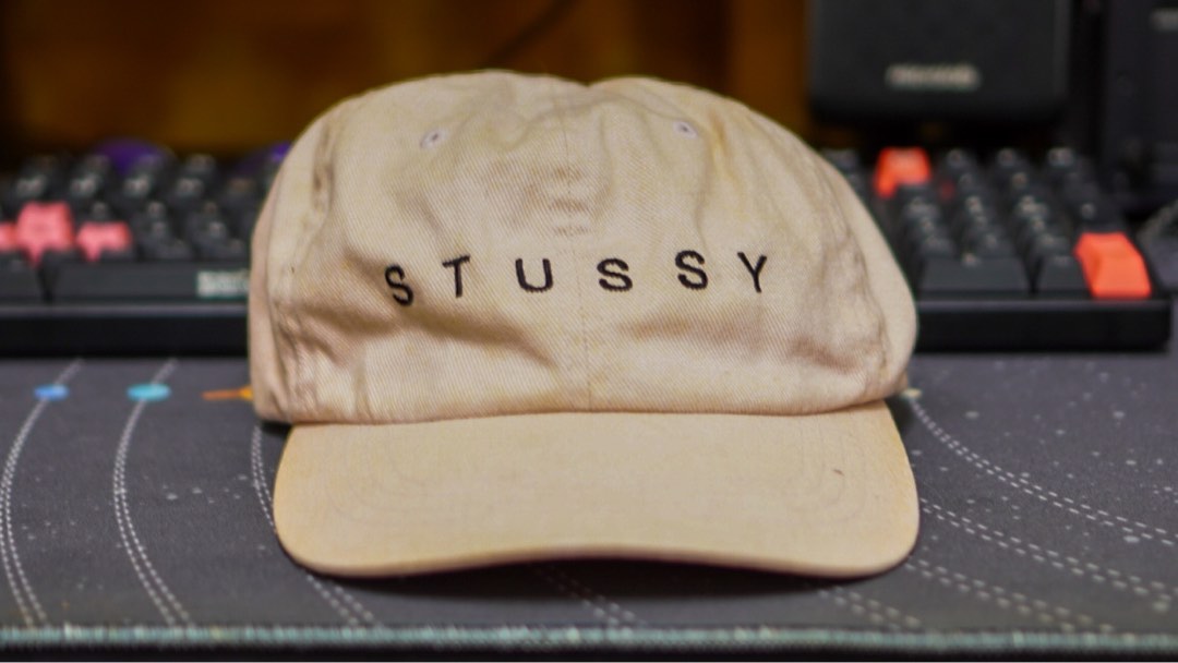Stussy pink hotsell strapback baseball hat